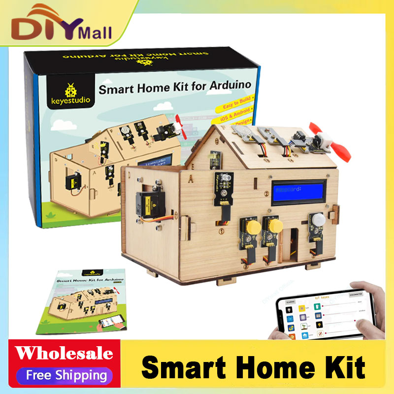 Home Automation Arduino - Keyestudio Smart IoT Home Kit mit