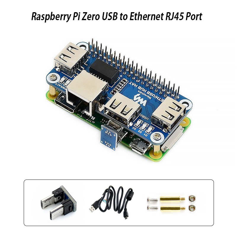 Pi Zero W Board - Raspberry Pi USB zu Ethernet RJ45
