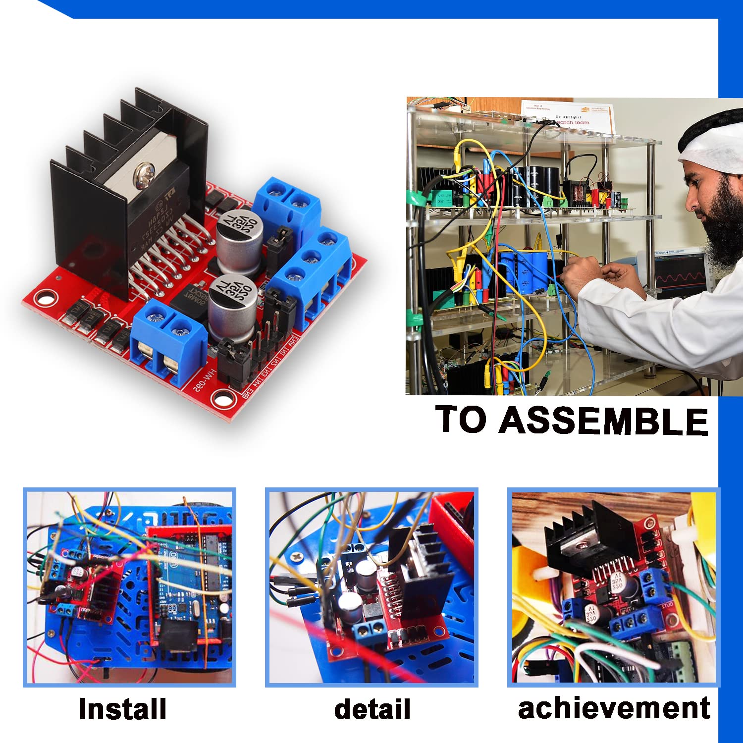 L298N Motor Drive Controller B – Home Automation Arduino Bewertung und Preis