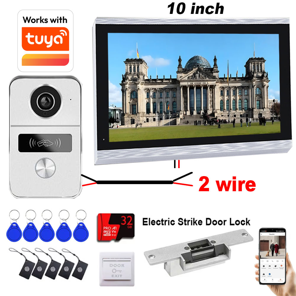Neues 2-Draht Tuya WLAN Video- – Smart Doorbell Wired Bewertung und Preis