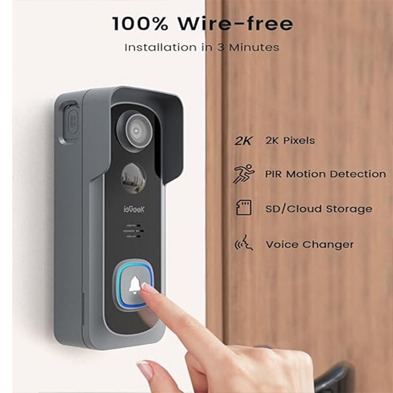 ieGeek 2K Türklingelkamera, ka – Smart Doorbell Wired Bewertung und Preis