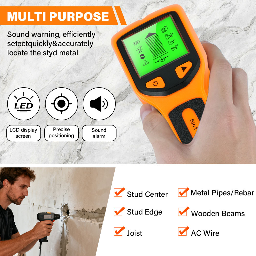 Wanddetektor 5-in-1 Handgehalt – Water Leak Detector Wired Bewertung und Preis
