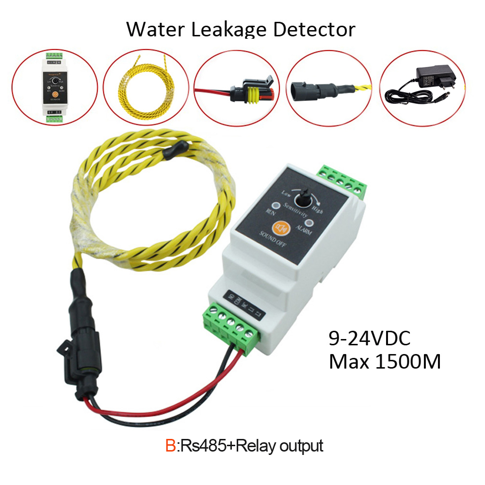 1Set Draht Wasser Leckage Dete – Water Leak Detector Wired Bewertung und Preis