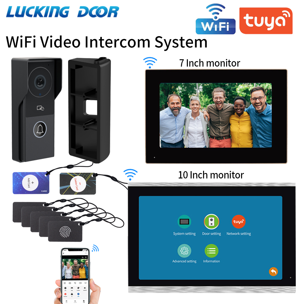 7/10 Zoll Video-Gegensprechanl – Smart Doorbell Wired Bewertung und Preis