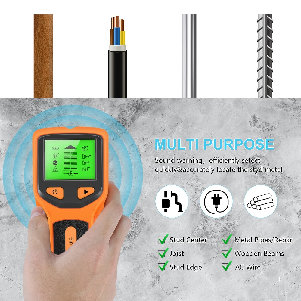 5-in-1 Digitaler Balkendetekto – Water Leak Detector Wired Bewertung und Preis